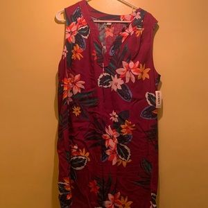 Old Navy flowered dress
